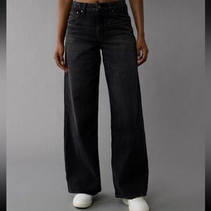 American Eagle Outfitters wide leg jeans